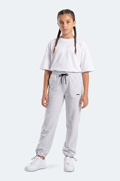 Slazenger PUNTO Детски унисекс сиви спортни панталони