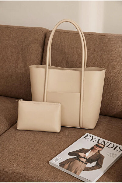 eyandis Large Volume Double Bag Set - Large Shoulder Bag and Small Handheld P...