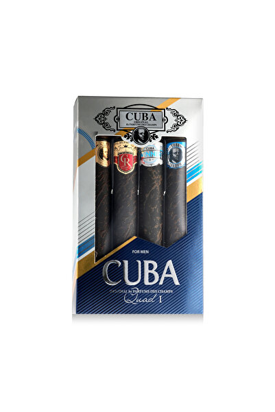 Cuba Set: EDT Gold 35 ml + EDT Royal 35 ml + EDT Winner 35 ml + EDT Shadow 35...
