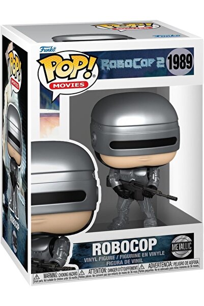 Funko Ποπ! Ταινίες: Ρομπόκοπ 2 – Ρομπόκοπ Μεταλλικό* # 1989 Φιγούρα βινυλίου