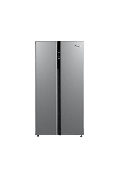 Midea ثلاجة سايد باي سايد 18 قدم مكعب (510 لتر) - إنفرتر - تيتانيوم - MDRS710...