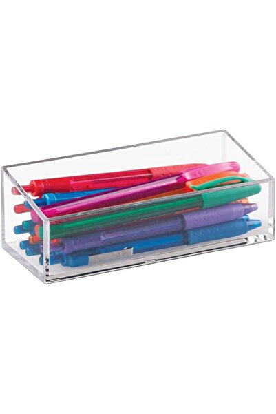 Interdesign iDesign Clarity Plastic Drawer Organizer, Cosmetic Storage Contai...
