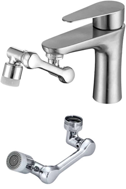 ZERO LAND Nhr-Hlss 1080 °   Versatile Faucet with Spray and (132119) Foam Flow
