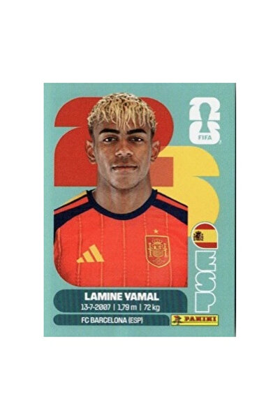 Panini FIFA World Cup 2026 Dünya Kupası Lamine Yamal Sticker