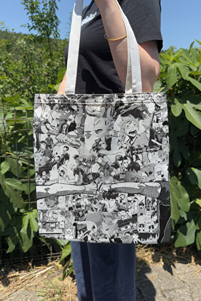 ZipZap Haikyuu V2 Summer Winter Double-Sided Canvas Print Tote Bag Anime Bag