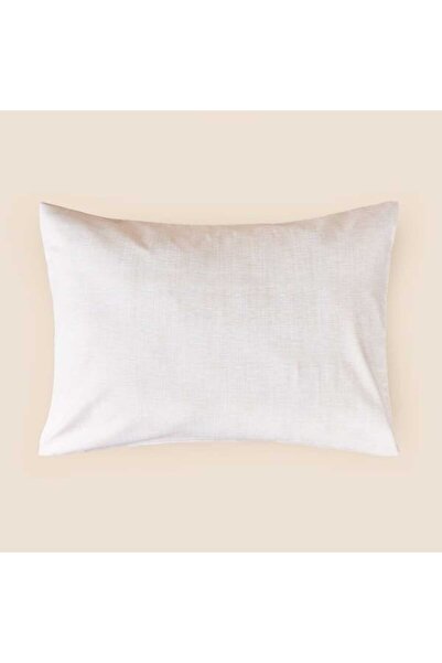 Evidea Față de pernă Soft Vera ușor de călcat, pachet de 2 - Bej - 50x70 cm