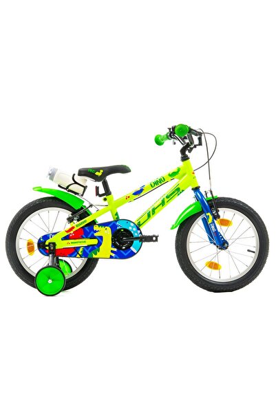 DHS Bicicleta Copii Dino - 16 Inch, Verde