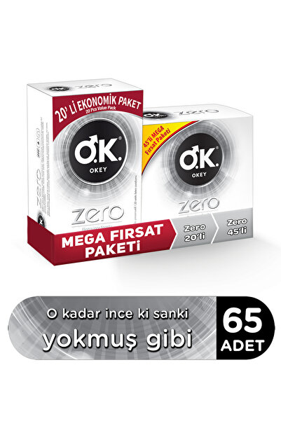 Okey Zero 65'li Prezervatif