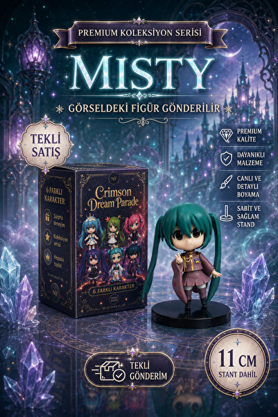 Nandy Home Misty - Tekli Koleksiyon Figürü - 11 cm - Standlı Tekli Dekoratif ...