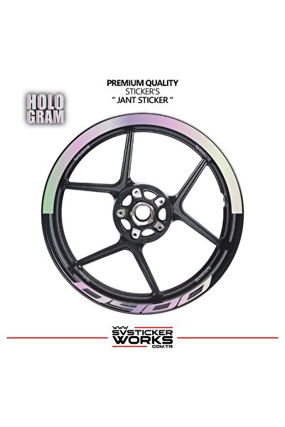 ARONA Bajaj Dominar 400 Wheel Rim Strip – Half Rim Cover & D400 Lettering Sti...