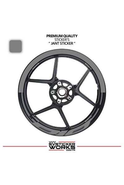 ARONA Honda Dio Wheel Rim Strip – Half Rim Cover & Dio Lettering Sticker Set