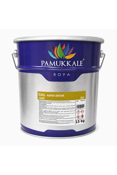Pamukkale 1690 Rapid Özel Endüstriyel Astar 15 Kg Gri Ral 7037
