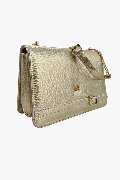 SOSELA 67-7205 Women's Gold Crossbody Bag