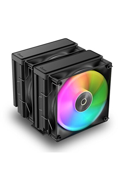 OCYPUS مبرد هواء لوحدة المعالجة المركزية دلتا A62 RGB مع مروحة صامتة قابلة لل...
