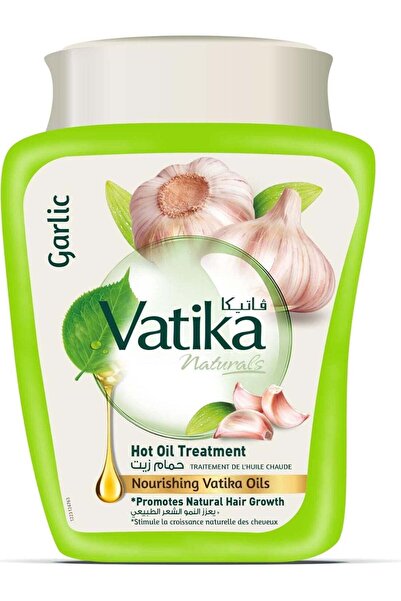 Dabur Vatika فاتيكا ناتشورالز زيت الثوم الساخن للعلاج 1 كجم |   يعزز نمو الشع...