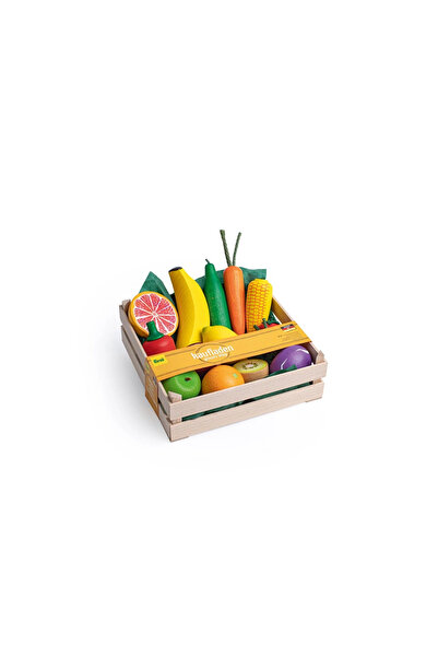 Erzi Set de legume și fructe într-o cutie