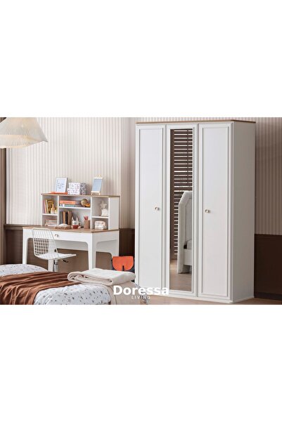 Doressa Living Kriens 3 Kapılı Gardırop