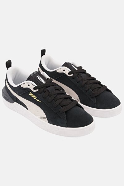 Puma Men Suede Block Lace Up Sports Shoes, Black