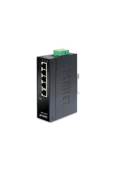 Digitus Planet Industrial Fast Ethernet Switch, Black