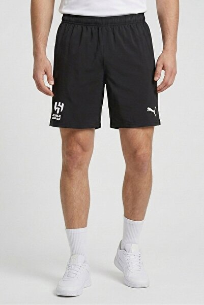 Puma Men Sportswear Fit Al Hilal Football Shorts, Black