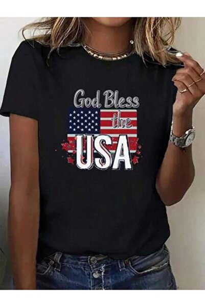 45 BPM New 1pc Fashionable Women's T-Shirt Casual Round Neck Fabric - Lightwe...