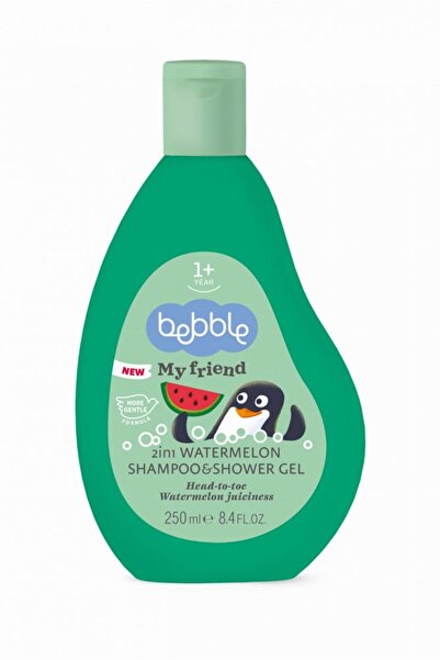 BEBBLE Ο Φίλος μου 2 σε 1 αφρόλουτρο και σαμπουάν για παιδιά με άρωμα καρπουζ...