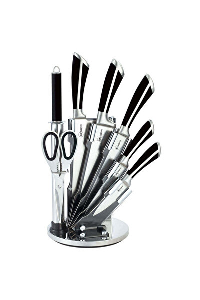 Bohmann Set de cutite otel inoxidabil turnat 8 piese,Foarfeca si Dispozitiv d...