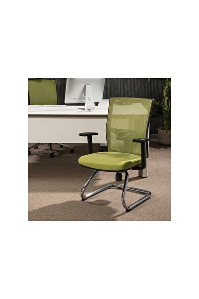 Midas Furniture كرسي زوار ديبولا باللون الأصفر