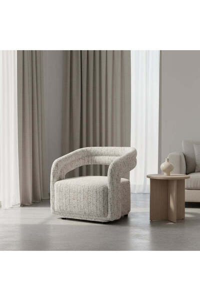 Roots Furniture كرسي فلورنس أوف وايت أكسنت