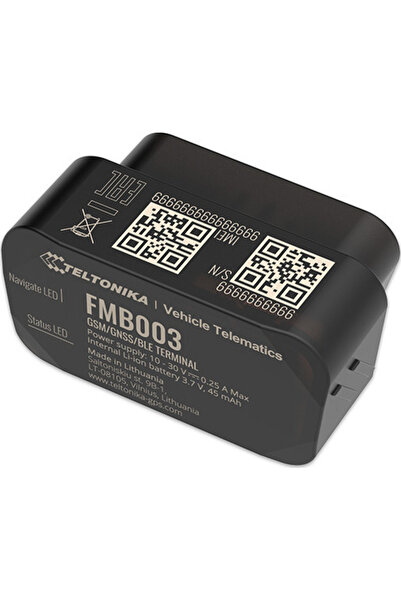 Teltonika OBD GPS Εντοπιστής FMB003 Bluetooth για Αυτοκίνητα