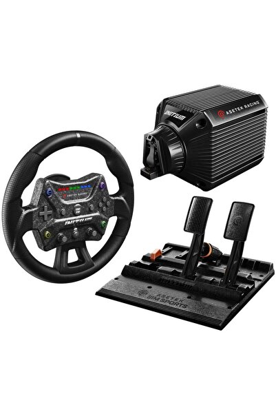 OEM Pachet de curse Acetek SimSports Initium cu volan, pedale și suport pentr...