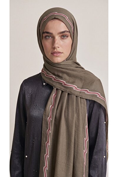Levidor Elya Plain Edge Striped Shawl