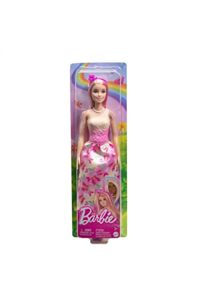 mattel Μπάρμπι Πριγκίπισσα Ροζ Ανταύγειες