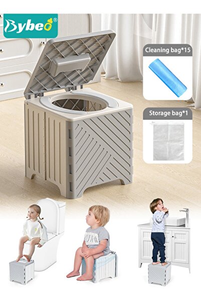 BYBEO Portable Toddler Potty Seat, Kids Training Toilet Chair, Child Travel P...
