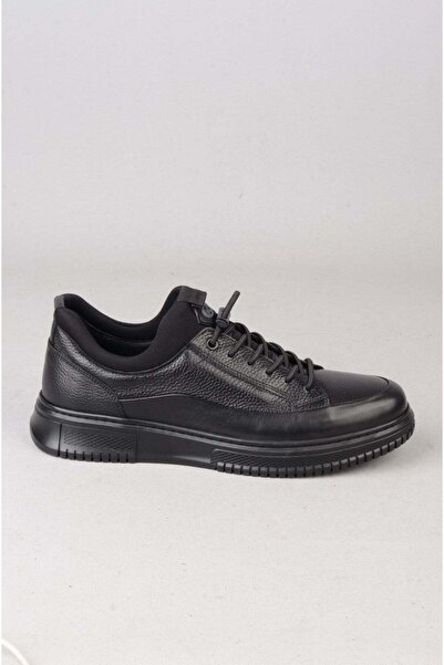 SEÇ KUNDURA Kmc 6K1232 Genuine Leather Men's Shoes Black