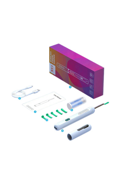 TERRION Wireless Visual Ear Wax Removal Kit Qatar NK3-B - ASSORTED