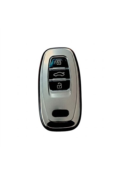 Bezos Audi A4-A5-A6-A7-Q5-Q7 Θήκη τηλεχειριστηρίου αυτοκινήτου από σιλικόνη χ...