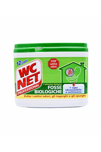 WC NET Professional Soluble Capsules for Septic Tanks Imported from Italy, Ac...
