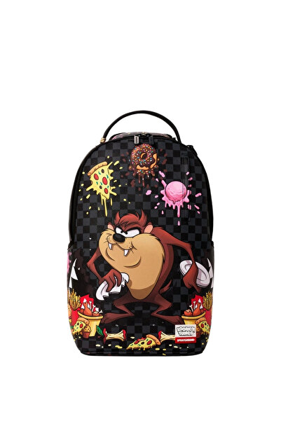 Sprayground ®   Λούνεϊ Τιούνς Ταζ Φαγητό των Θηρίων Σακίδιο Πλάτης B9111 - Μαύρο