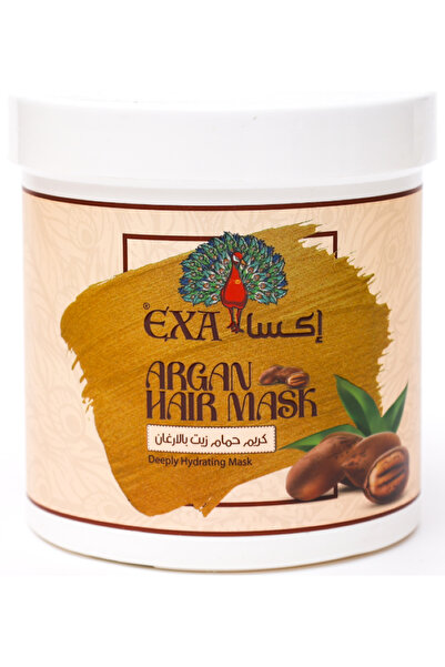 EXA كريم حمام زيت الأرجان لترطيب وتغذية الشعر التالف والجاف من إكسا (EXA)