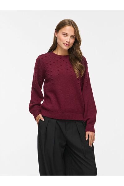 VILA Strickpullover VITULI Rundhals