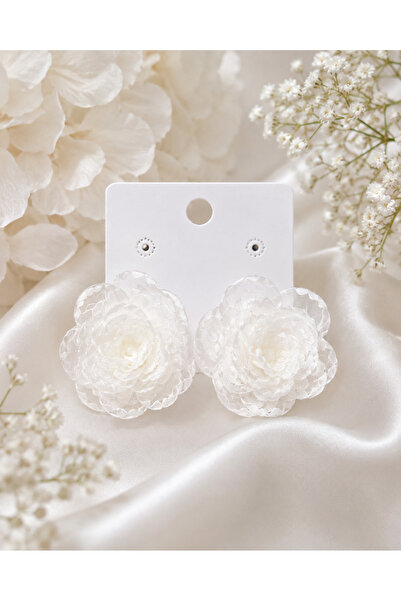 WOWMOM Clip-On Flower Earrings – Lightweight and Stylish Women's Earrings Tha...