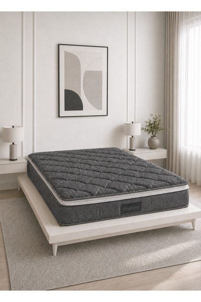 Yatakcım Aura Comfort Ultra Full Ortopedik Pedli Tavşan Tüyü Torba Yaylı Yata...