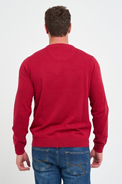 Timeout - Pulover barbat de culoare uniforma cu logo