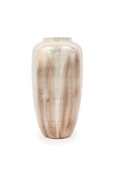 Vitale Moka Glass Vase 20X38Cm