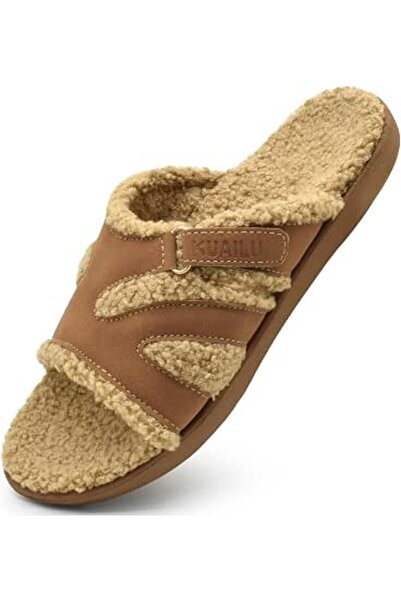 GENERAL KuaiLu Womens Fashion Orthotic Slides Ladies Lightweight Athletic Yog...