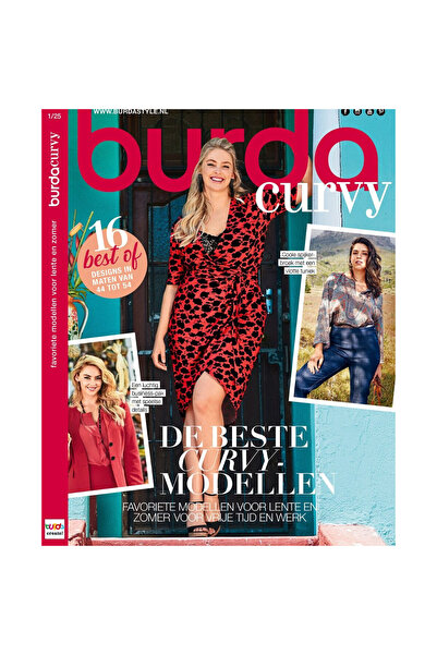 Burda Style Revista Burda Curvy, primavara-vara 2025, 1/2025 editata in limba...