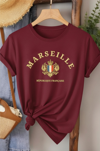 l'eivor Marseille ženska pamučna majica sa printom