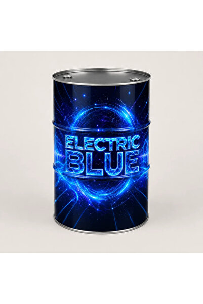 Generic Brand Masă tip butoi personalizată CISKO Electric Blue – Neon Festival