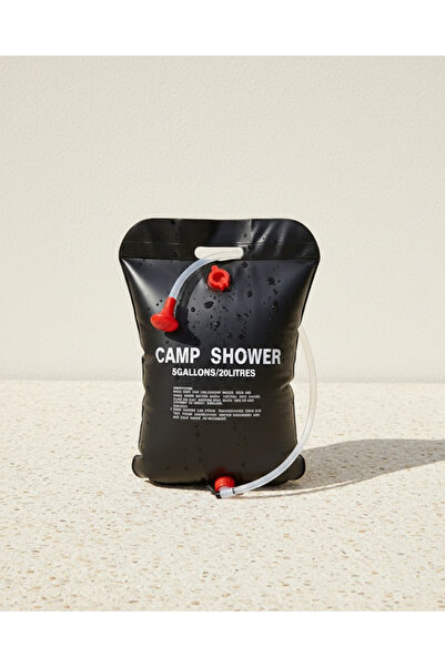teknodayım 20 Liters Solar Camping Shower Pvc Durable Portable Shower Bag